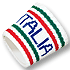 Italien WM Schweissband - Italy Italia World Cup sweatbands - wristbands - WM Produkte - WM Fan Artikel - World Cup fan products - Schweissband - sweatbands - wristbands