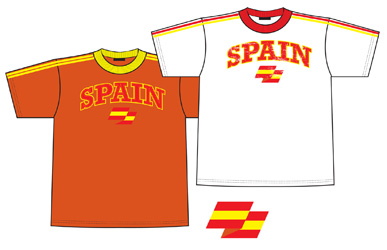 Spain World Cup Fan Shirts - Fussball WM Fan T-Shirts - World Cup Soccer Fan Shirts