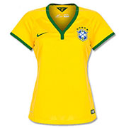 Brasil Brazil Football Shirt Jersey Lady