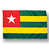 Togo Soccer Flag - Togo Soccer Flag - Togo World Cup Products - Togo Fan Flag - Togo National Flag