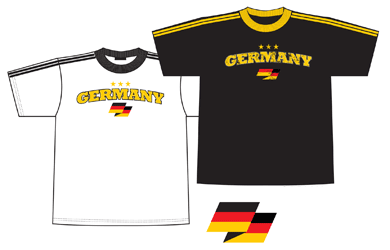 Germany World Cup Fan Shirts - Fussball WM Fan T-Shirts - World Cup Soccer Fan Shirts