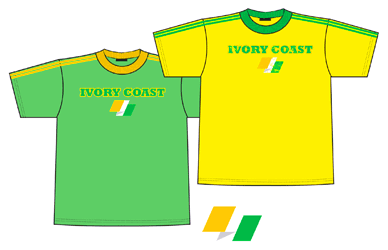 Ivory Coast World Cup Fan Shirts - Fussball WM Fan T-Shirts - World Cup Soccer Fan Shirts