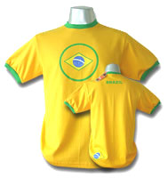 Brasil - Brazil World Cup Fan Shirts - Fussball WM Fan T-Shirts - World Cup Soccer Fan Shirts