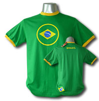 Brasil - Brazil World Cup Fan Shirts - Fussball WM Fan T-Shirts - World Cup Soccer Fan Shirts